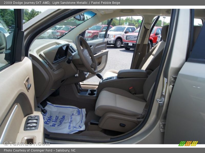 Light Sandstone Metallic / Pastel Pebble Beige 2009 Dodge Journey SXT AWD