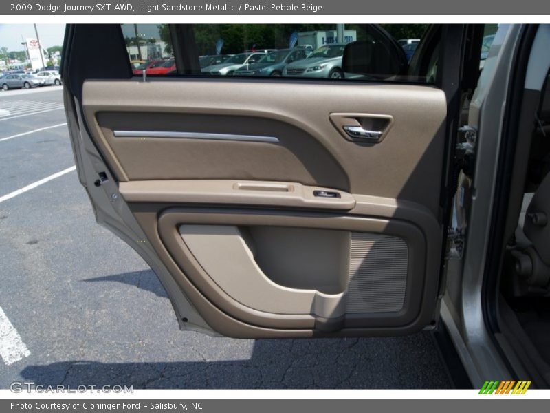 Light Sandstone Metallic / Pastel Pebble Beige 2009 Dodge Journey SXT AWD