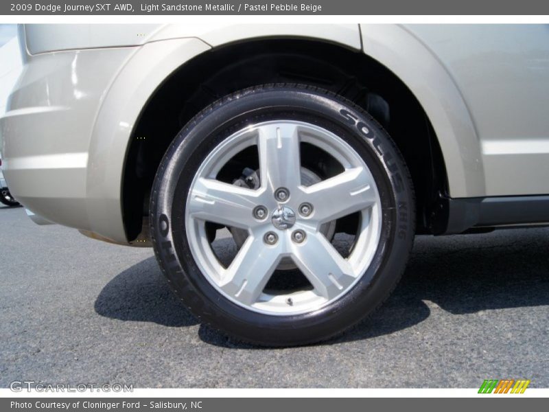 Light Sandstone Metallic / Pastel Pebble Beige 2009 Dodge Journey SXT AWD