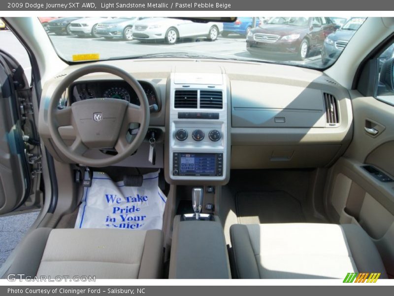 Light Sandstone Metallic / Pastel Pebble Beige 2009 Dodge Journey SXT AWD
