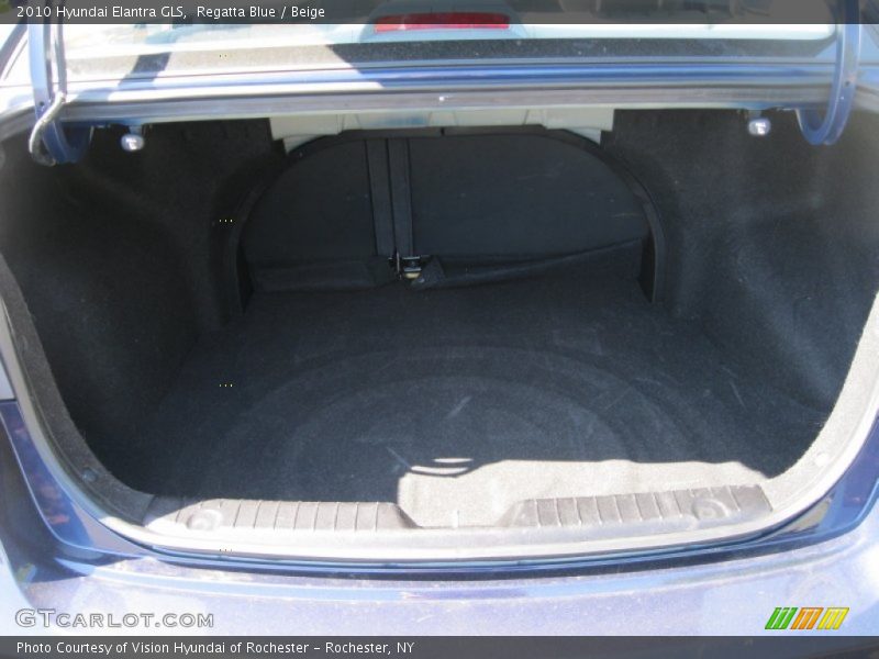 Regatta Blue / Beige 2010 Hyundai Elantra GLS