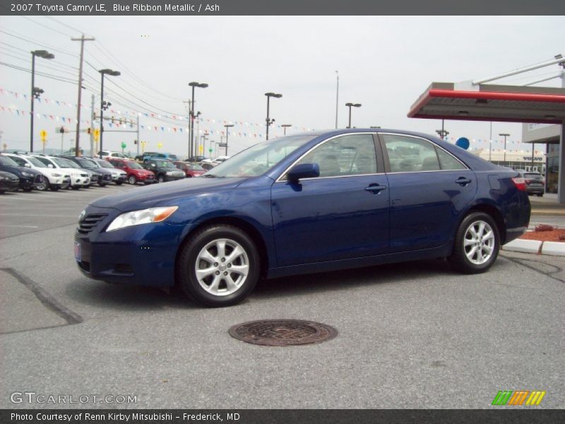 Blue Ribbon Metallic / Ash 2007 Toyota Camry LE