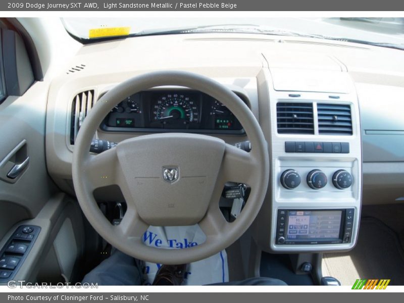 Light Sandstone Metallic / Pastel Pebble Beige 2009 Dodge Journey SXT AWD