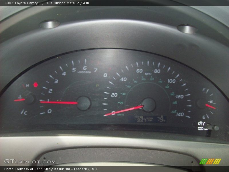 Blue Ribbon Metallic / Ash 2007 Toyota Camry LE