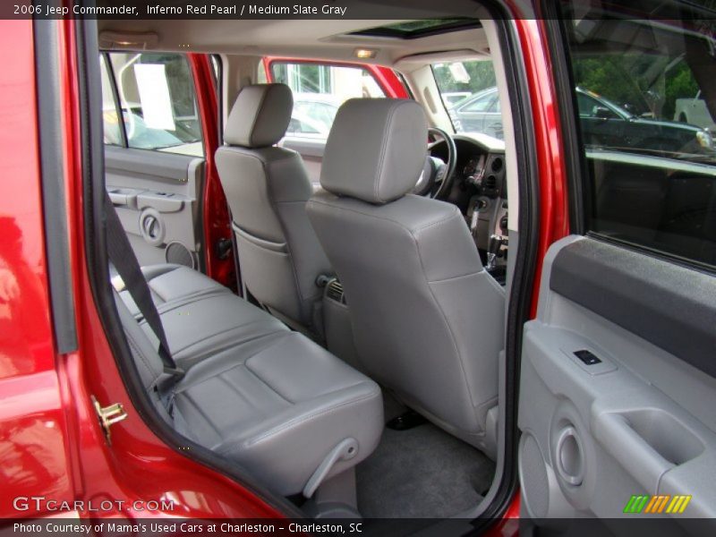Inferno Red Pearl / Medium Slate Gray 2006 Jeep Commander