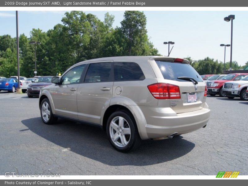 Light Sandstone Metallic / Pastel Pebble Beige 2009 Dodge Journey SXT AWD