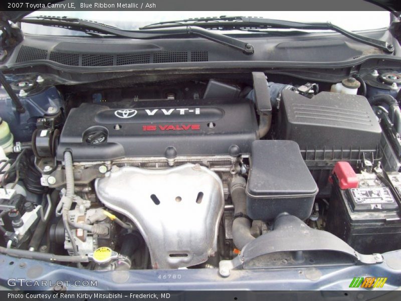 Blue Ribbon Metallic / Ash 2007 Toyota Camry LE