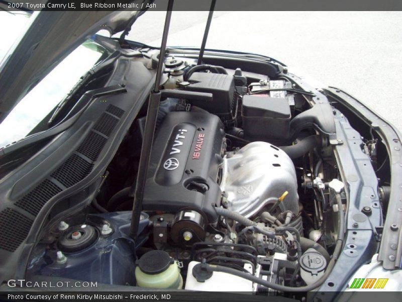 Blue Ribbon Metallic / Ash 2007 Toyota Camry LE
