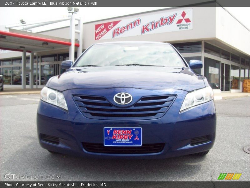 Blue Ribbon Metallic / Ash 2007 Toyota Camry LE