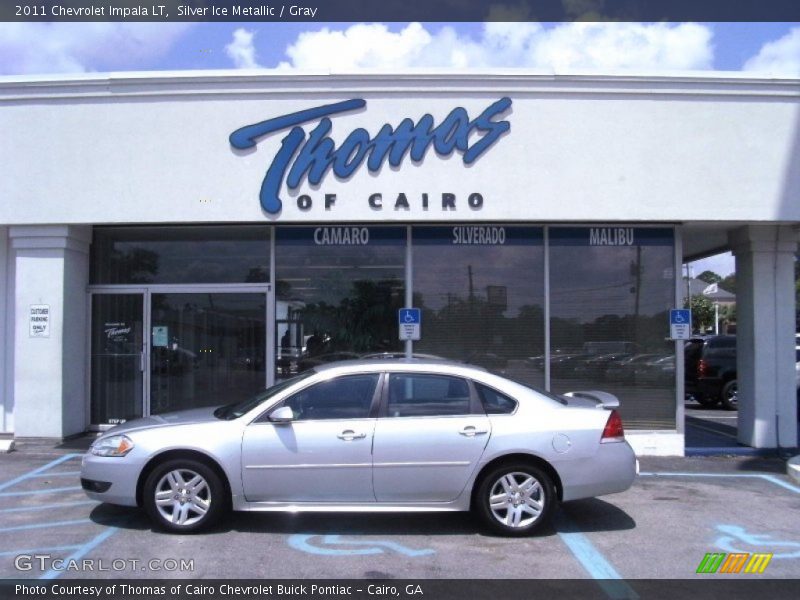 Silver Ice Metallic / Gray 2011 Chevrolet Impala LT