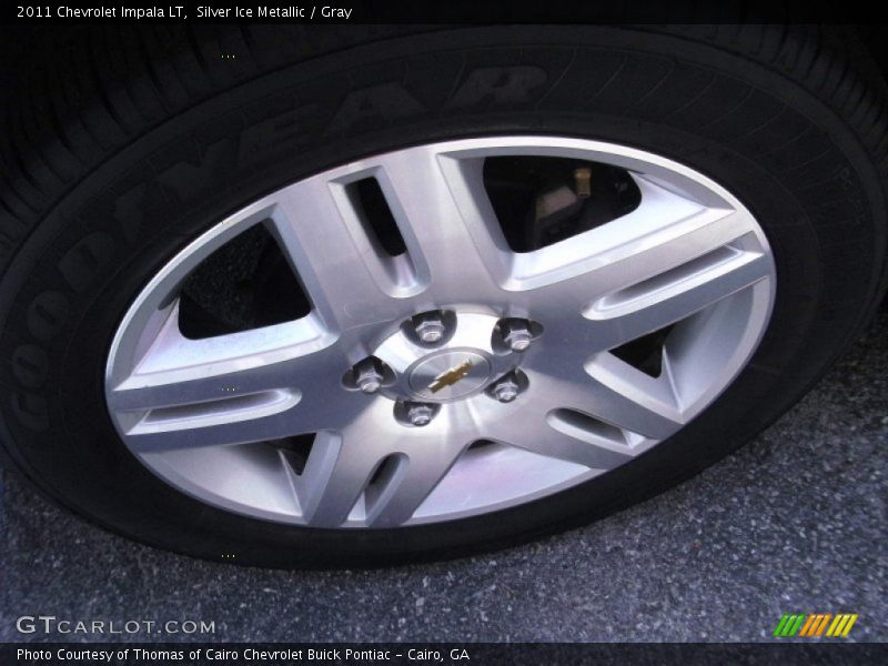 Silver Ice Metallic / Gray 2011 Chevrolet Impala LT