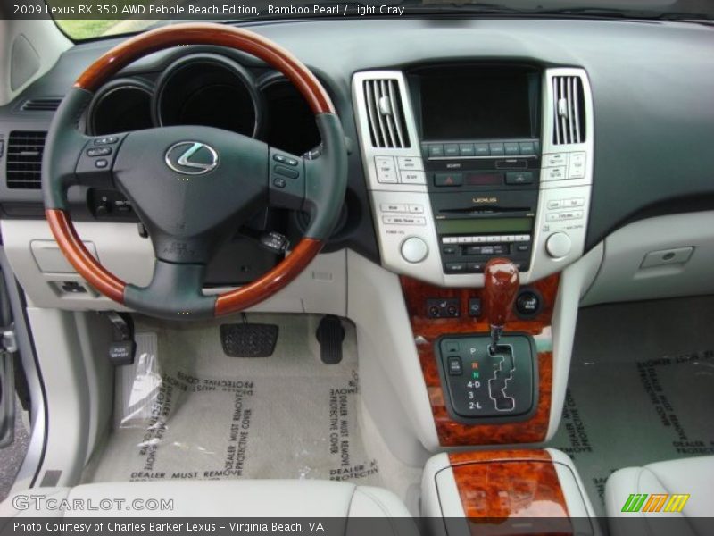 Bamboo Pearl / Light Gray 2009 Lexus RX 350 AWD Pebble Beach Edition