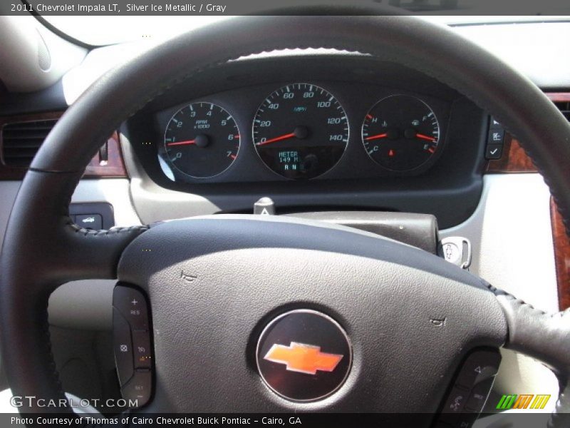 Silver Ice Metallic / Gray 2011 Chevrolet Impala LT