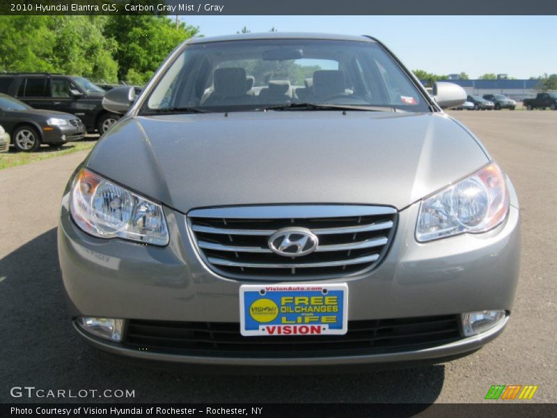 Carbon Gray Mist / Gray 2010 Hyundai Elantra GLS