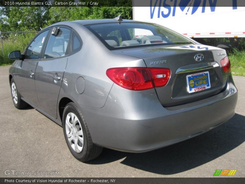 Carbon Gray Mist / Gray 2010 Hyundai Elantra GLS
