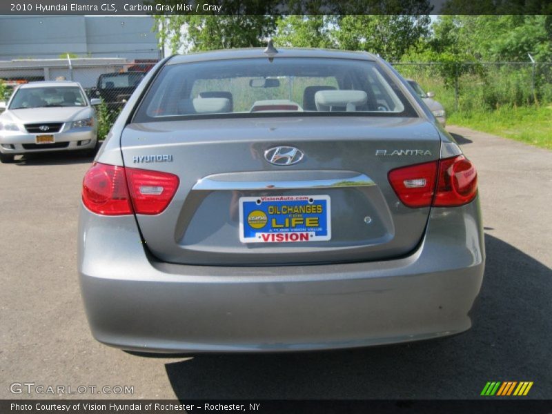 Carbon Gray Mist / Gray 2010 Hyundai Elantra GLS