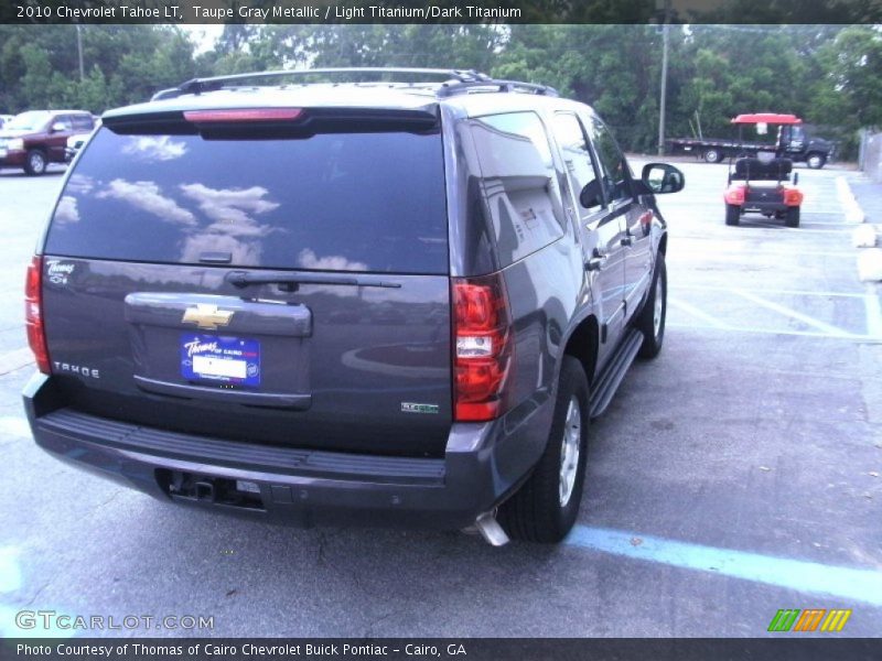 Taupe Gray Metallic / Light Titanium/Dark Titanium 2010 Chevrolet Tahoe LT
