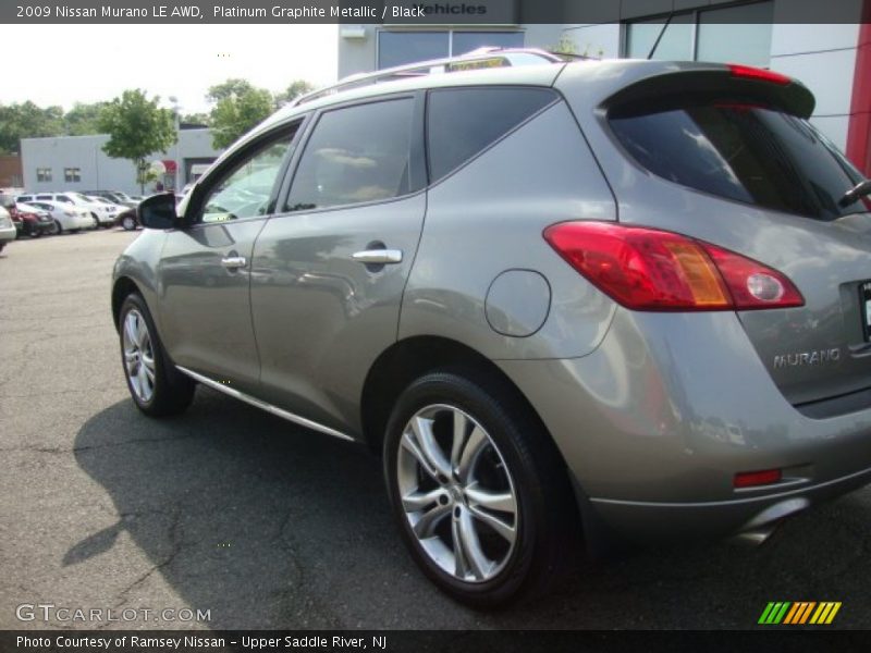 Platinum Graphite Metallic / Black 2009 Nissan Murano LE AWD