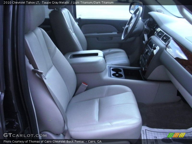 Taupe Gray Metallic / Light Titanium/Dark Titanium 2010 Chevrolet Tahoe LT