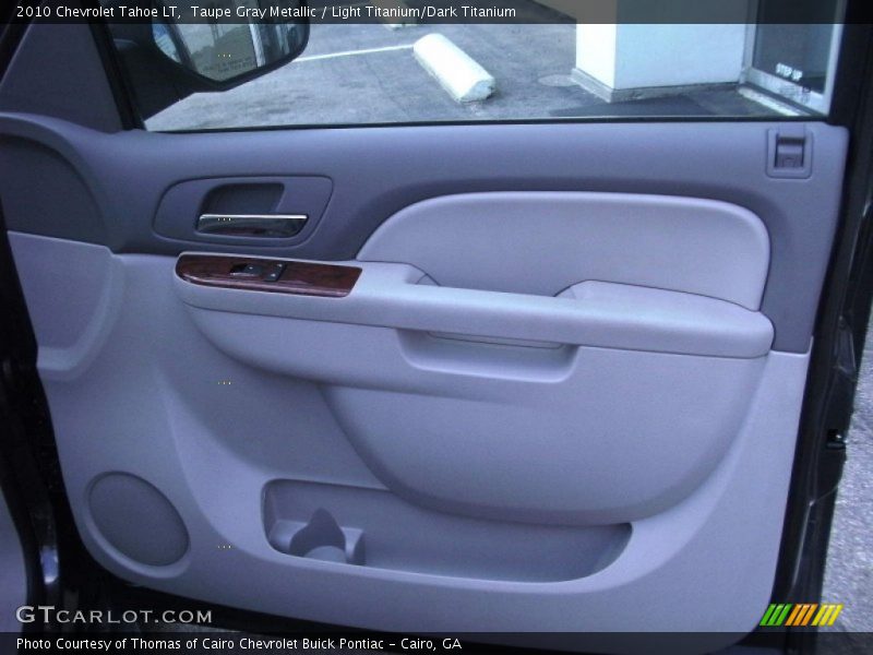 Taupe Gray Metallic / Light Titanium/Dark Titanium 2010 Chevrolet Tahoe LT