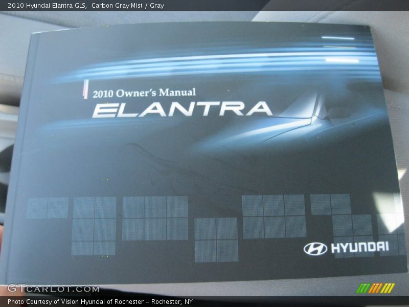 Carbon Gray Mist / Gray 2010 Hyundai Elantra GLS