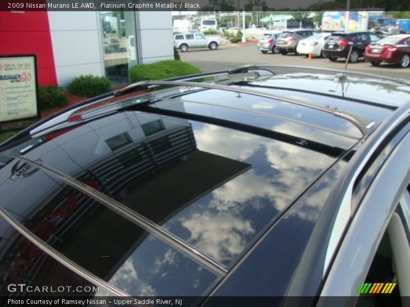 Platinum Graphite Metallic / Black 2009 Nissan Murano LE AWD