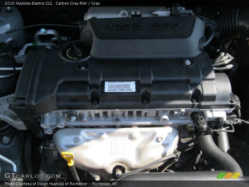 Carbon Gray Mist / Gray 2010 Hyundai Elantra GLS