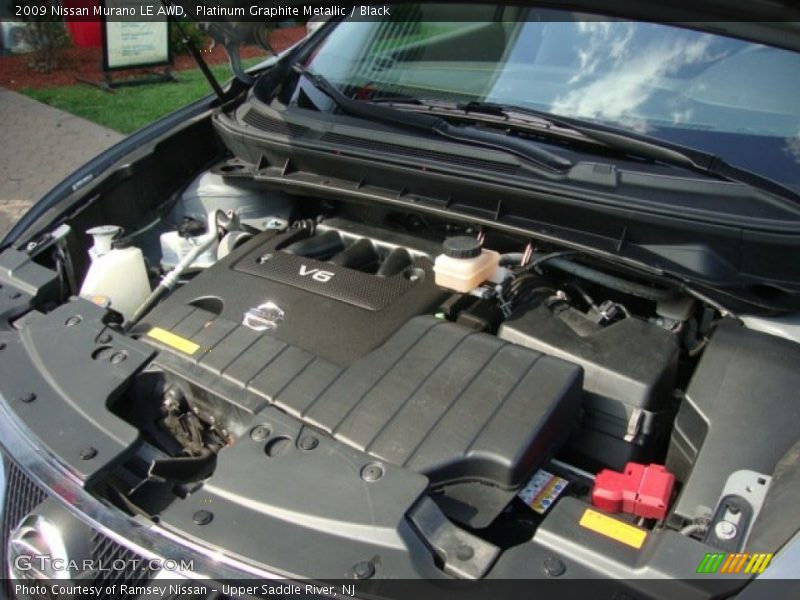 Platinum Graphite Metallic / Black 2009 Nissan Murano LE AWD