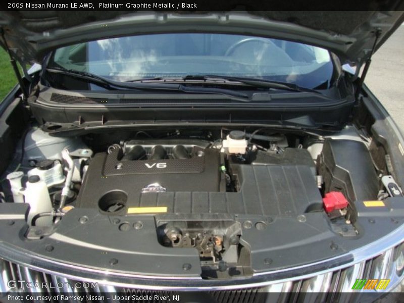 Platinum Graphite Metallic / Black 2009 Nissan Murano LE AWD