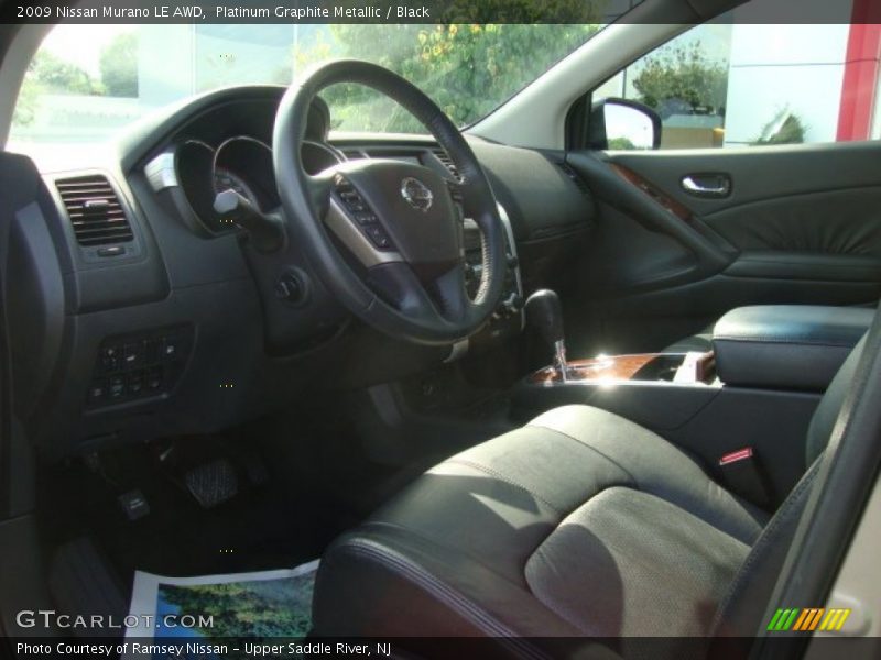 Platinum Graphite Metallic / Black 2009 Nissan Murano LE AWD