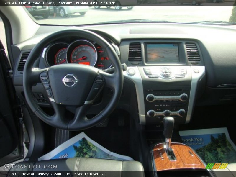 Platinum Graphite Metallic / Black 2009 Nissan Murano LE AWD