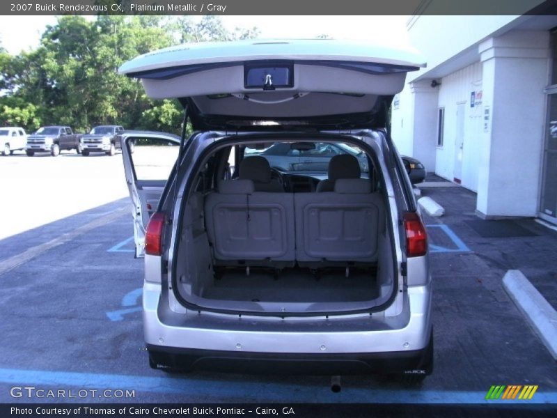 Platinum Metallic / Gray 2007 Buick Rendezvous CX