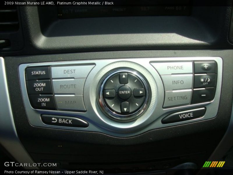 Platinum Graphite Metallic / Black 2009 Nissan Murano LE AWD