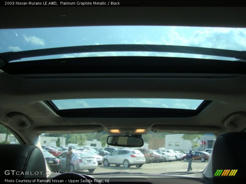 Platinum Graphite Metallic / Black 2009 Nissan Murano LE AWD