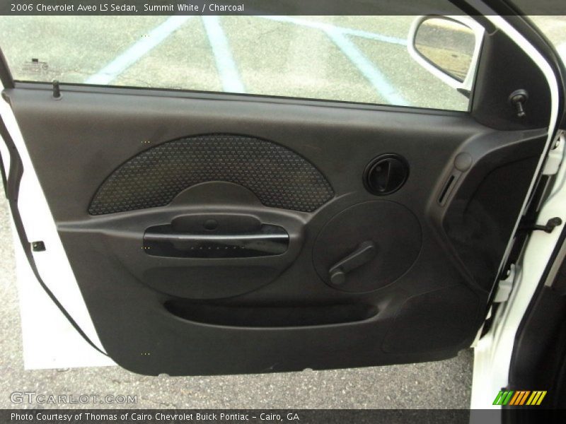 Summit White / Charcoal 2006 Chevrolet Aveo LS Sedan