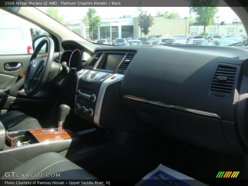 Platinum Graphite Metallic / Black 2009 Nissan Murano LE AWD