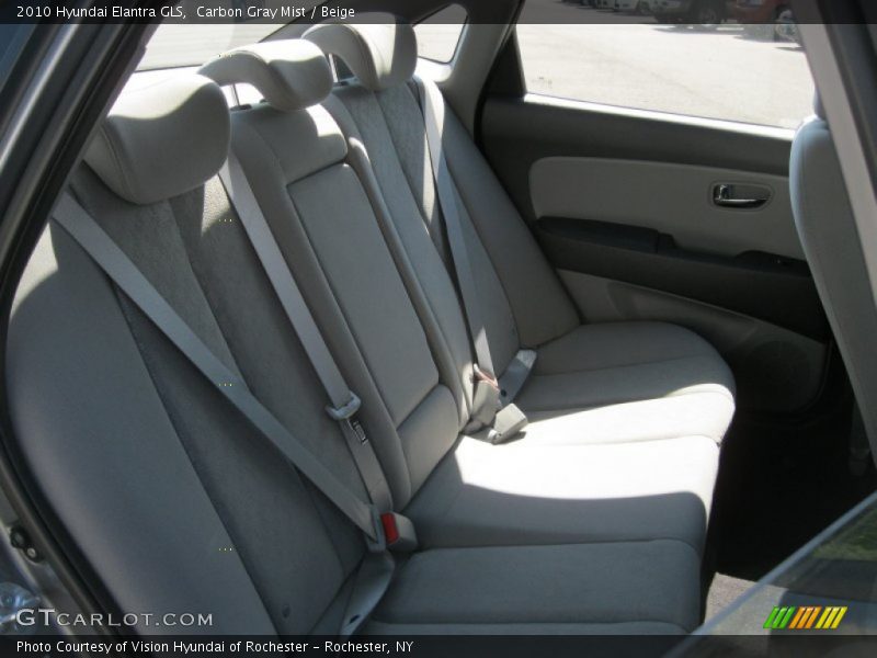 Carbon Gray Mist / Beige 2010 Hyundai Elantra GLS