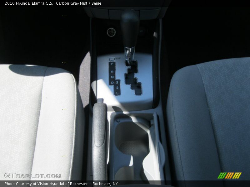Carbon Gray Mist / Beige 2010 Hyundai Elantra GLS