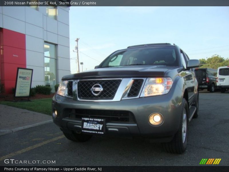 Storm Gray / Graphite 2008 Nissan Pathfinder SE 4x4