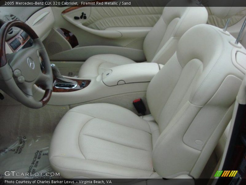  2005 CLK 320 Cabriolet Sand Interior
