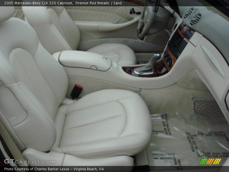  2005 CLK 320 Cabriolet Sand Interior