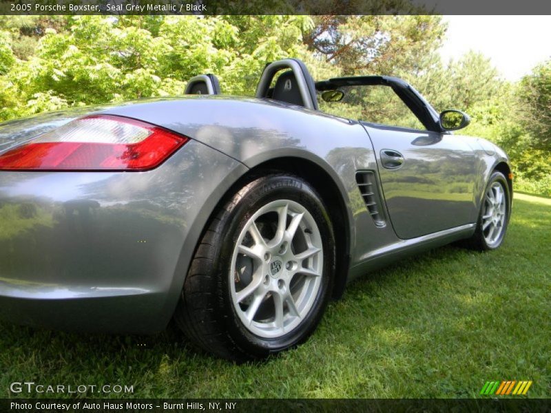 Seal Grey Metallic / Black 2005 Porsche Boxster