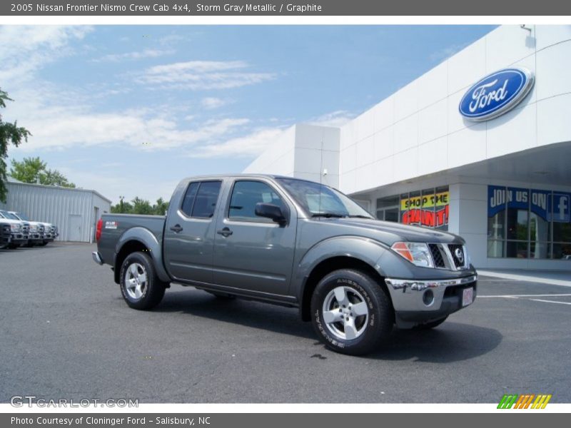 Storm Gray Metallic / Graphite 2005 Nissan Frontier Nismo Crew Cab 4x4