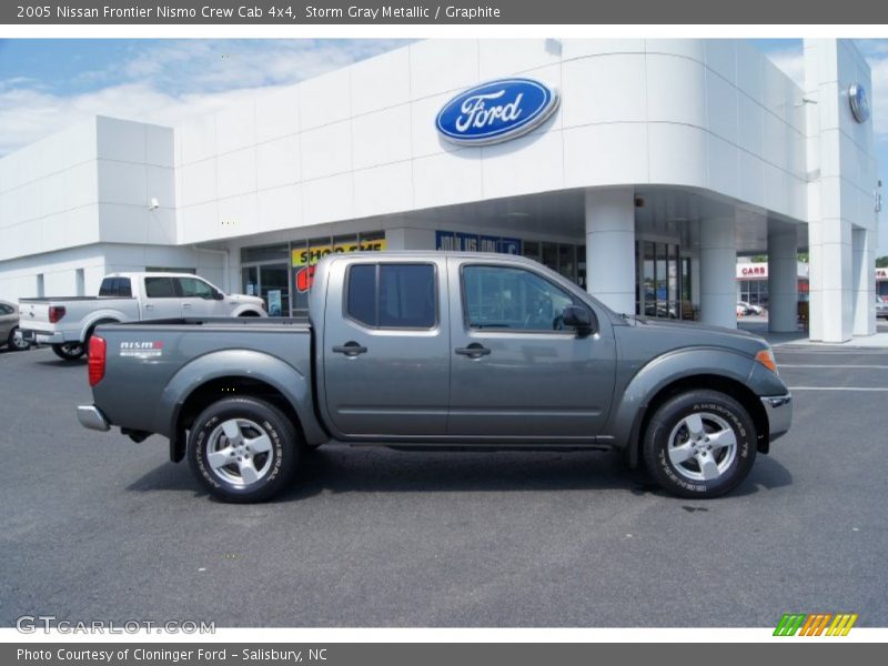 Storm Gray Metallic / Graphite 2005 Nissan Frontier Nismo Crew Cab 4x4