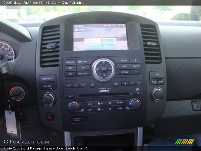Storm Gray / Graphite 2008 Nissan Pathfinder SE 4x4