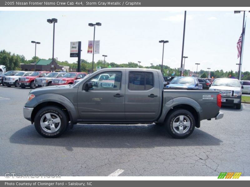 Storm Gray Metallic / Graphite 2005 Nissan Frontier Nismo Crew Cab 4x4