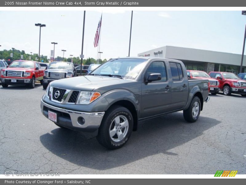 Storm Gray Metallic / Graphite 2005 Nissan Frontier Nismo Crew Cab 4x4