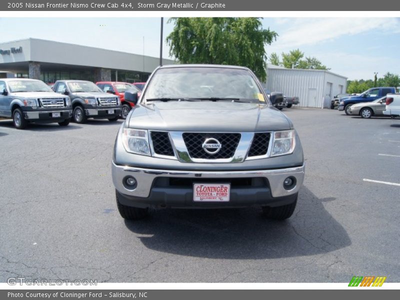 Storm Gray Metallic / Graphite 2005 Nissan Frontier Nismo Crew Cab 4x4