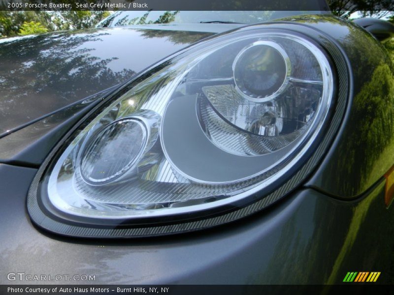 Seal Grey Metallic / Black 2005 Porsche Boxster