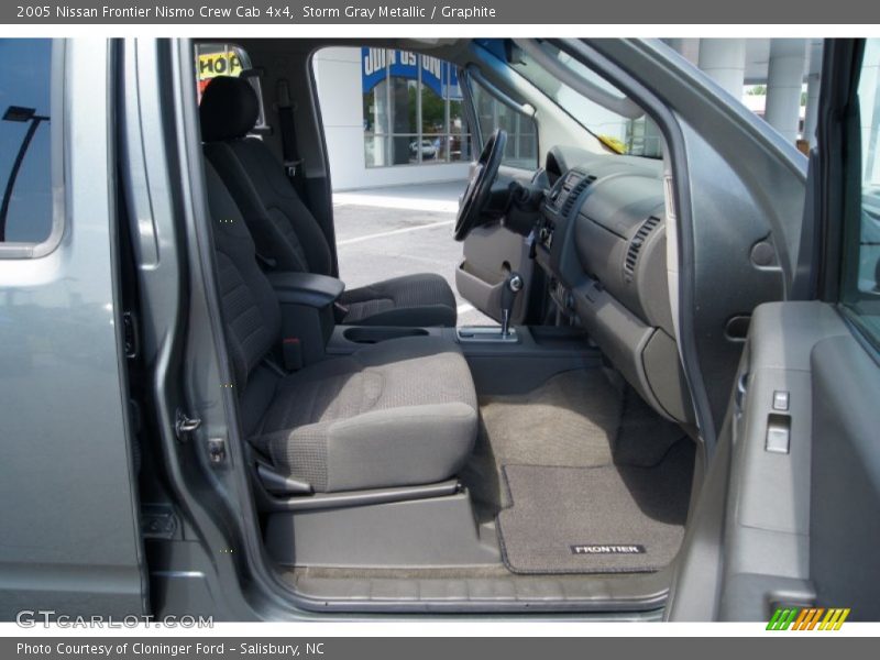 Storm Gray Metallic / Graphite 2005 Nissan Frontier Nismo Crew Cab 4x4